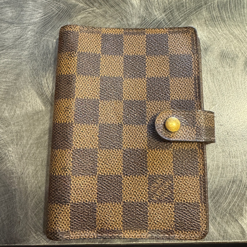 Louis Vuitton Brown PM Small Agenda